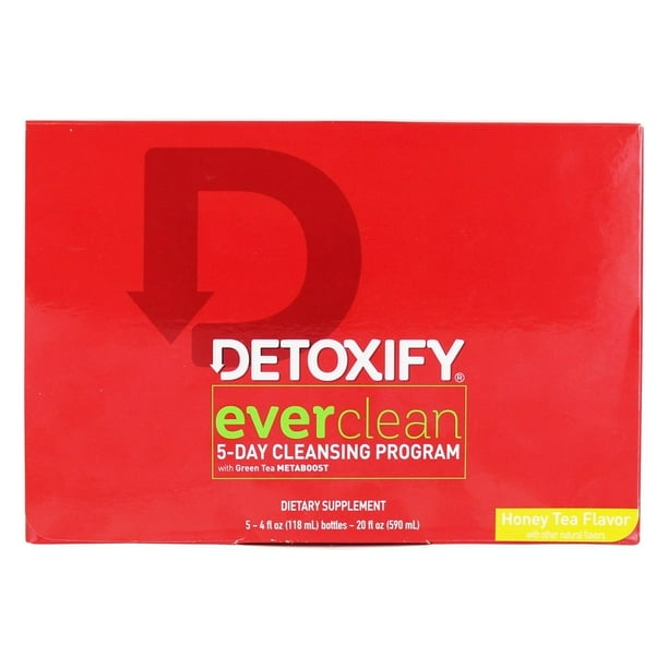 Detoxify Detox Ever Clean Herbal Cleanse 5 Day Cleansing Program, 4 Oz