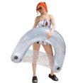 thumbnail image 1 of Colchón de aire inflable de PVC, accesorios flotantes para piscina con lentejuelas (sirena), 1 of 2