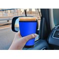thumbnail image 3 of Mugzie Deluxe Iced Coffee Insulator Sleeve - Reusable Neoprene Cozy for Cold Drink Cups - Prevents Condensation and Tip Overs - Made in USA - Blue (Large 22 - 26 Oz), 3 of 8