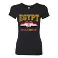 thumbnail image 2 of Wild Bobby Egypt Flag Heart Yalla Misr Graphic | Women's Novelty T-Shirt | Soccer Football Fan Game Day Gift for Her Women Slim Fit Junior Tee, 2 of 5