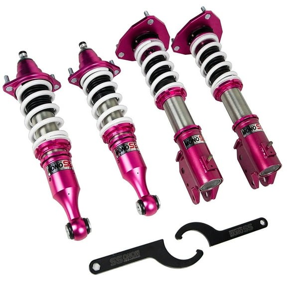 Godspeed (MSS0630) Mitsubishi Lancer 02-06 (CS6A /CS7A) MonoSS Coilover Suspension Mono-ss Coilover Suspension 16 Levels of Dampening  Mono-tube Shock Design