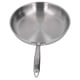 thumbnail image 5 of Sartén de Acero inoxidable, Sartén Antiadherente, Sartén de Acero inoxidable 304 Espesada Sin Revestimiento, Utensilios de Cocina Con Ergonímico, Para Olla de Tortilla, 5 of 7