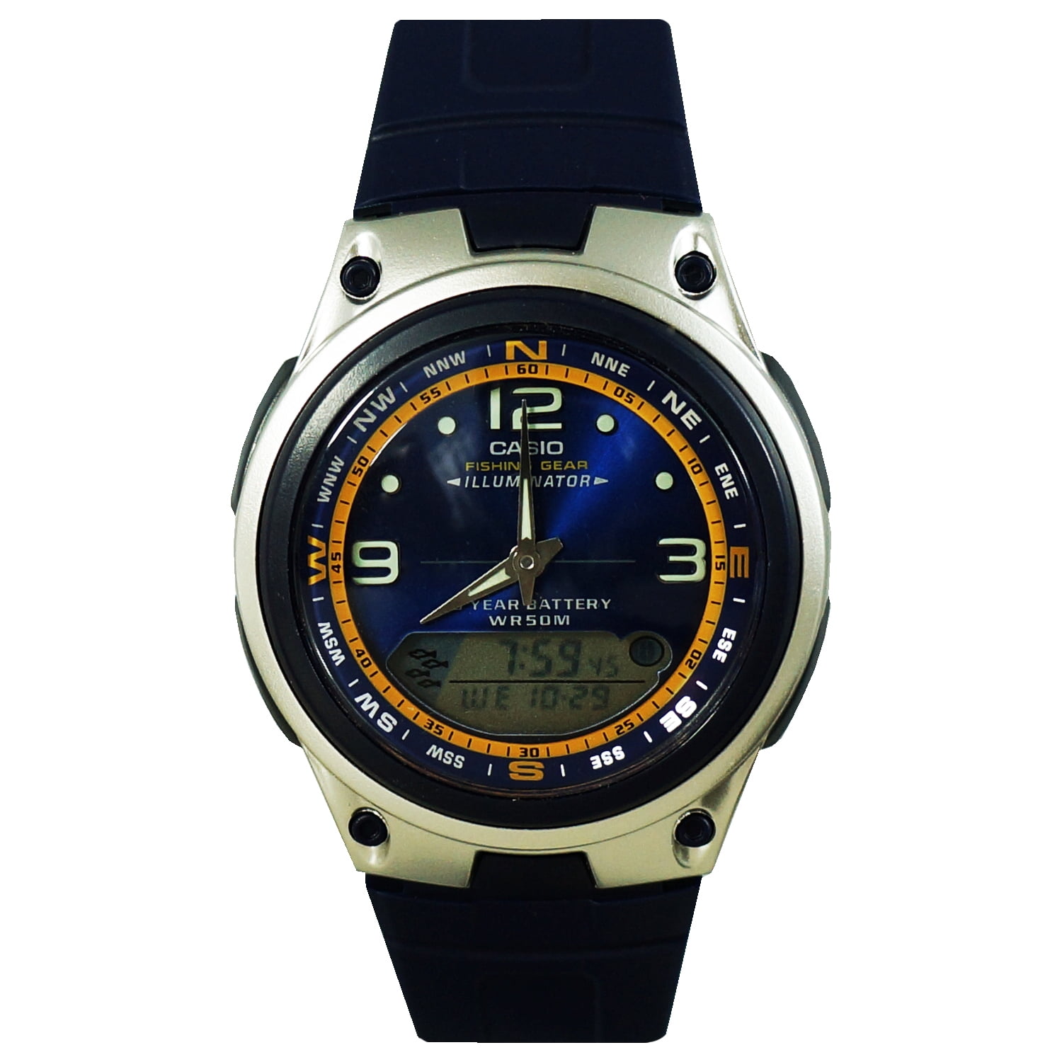 fishing watch casio