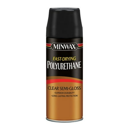 Minwax Polyurethane Clear Semi-Gloss Aerosol 11.5-Oz