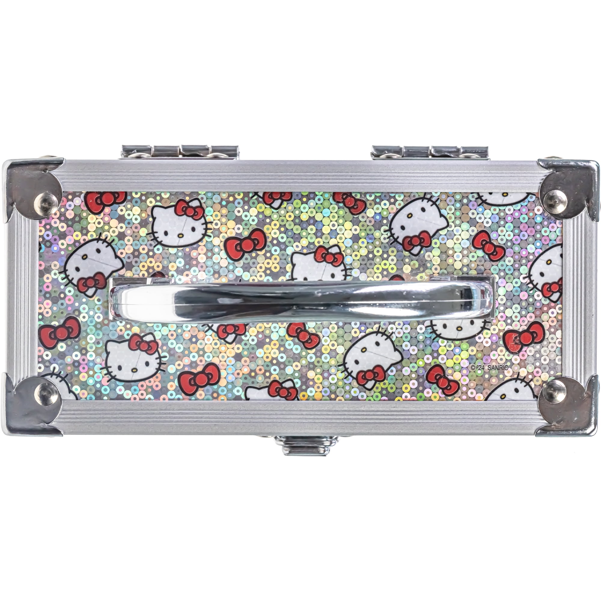 Hello Kitty Lip Balm Set In Mini Train Case, Townley