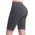 thumbnail image 3 of Made by Olivia Women's Basic Solid Active Yoga Biker Shorts, 3 of 5