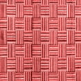 thumbnail image 1 of Ahgly Company Indoor Square Abstract Red Modern Area Rugs, 5' Square, 1 of 4
