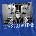 thumbnail image 2 of Beetlejuice Its Showtime Unisex Adult T-Shirt, Royal, Medium, 2 of 6