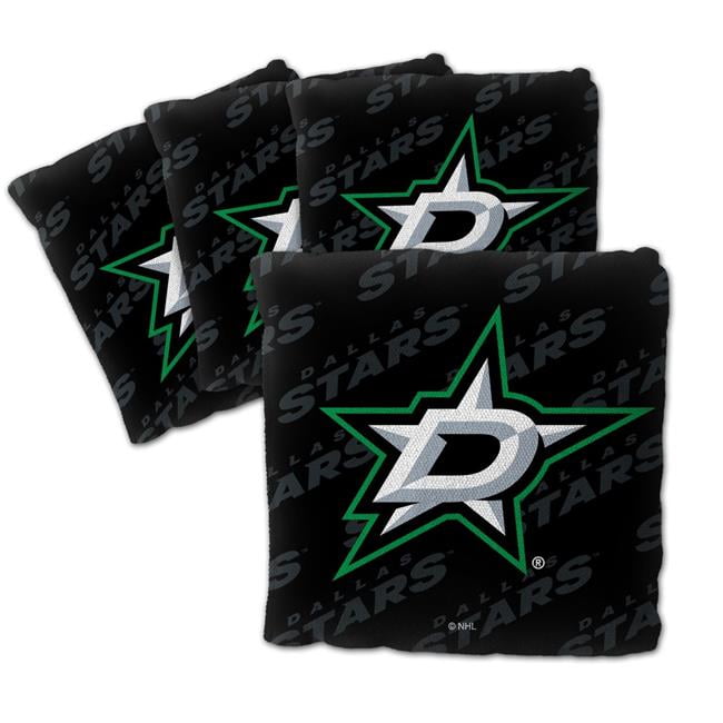 NHL Dallas Stars Cornhole Bags - 4PK - Black
