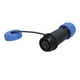 thumbnail image 1 of Conector Industrial Macho Hembra, Enchufe De Aviación Sin Soldadura LP16 20A 250V Para Equipos De Iluminación LED Para Cable Para Energía Luminosa, 1 of 7