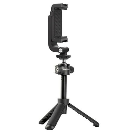 PGYTECH 4-Section Extension Pole Tripod Set with Cold Shoe Smartphone Holder