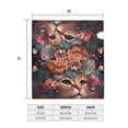 thumbnail image 4 of Bingfone Flower Crown Cat Magnetic Mailbox Cover Standard Size for Garden Yard Outdoor Decorations-25.5x21 in, 4 of 7