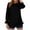 Black, variant on Cotton Linen Tops Women Ruffled Blouses Button up Keyhole Back Long Sleeve Crew Neck Dressy Casual Tshirts (2XL, Beige)