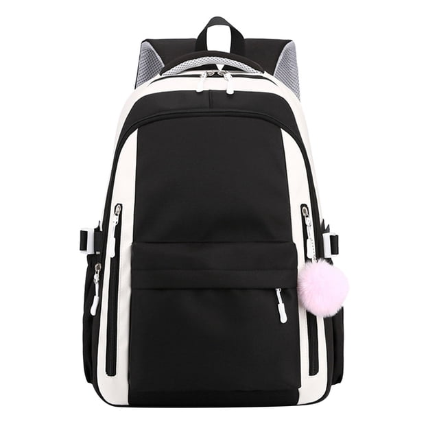 HBFAGFB 14 Inch Laptop Bag, Gradient Color Lightweight Student Daypack and Large Capacity Travel Bookbag for Women