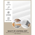 thumbnail image 2 of Burnt Orange Seat Covers for Dining Room Chairs Set of 4, Grey Geometric Stretchy Dining Chair Cushion Covers, Removable Washable Furniture Protector Oil Painting Orange Slipcovers for Office, 2 of 6