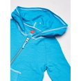 thumbnail image 5 of Hanes Little Girls Slub Jersey Full Zip Jacket, Process Blue, Medium, 5 of 5