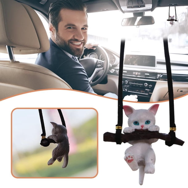 Adornos Colgantes Portátiles Para Coche, Colgante Para Espejo Retrovisor De Gato De Rama Bonita, Suministros Para Colgar En El Coche, El Mejor Regalo Para Amigos Yuarrent VI011638-00