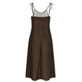 thumbnail image 7 of Sakmal Womens Dresses Spring Side Split Sundress Sexy Midi Dress Polka Dot Sleeveless Dresses, 7 of 7