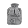 thumbnail image 1 of 500ML Bolsa de agua caliente con tapa Bolsa de agua caliente de 500 ml para dolor de cuello, hombros, calambres menstruales, compresas calientes y terapia de frío, pies y calentador de cama, 1 of 5
