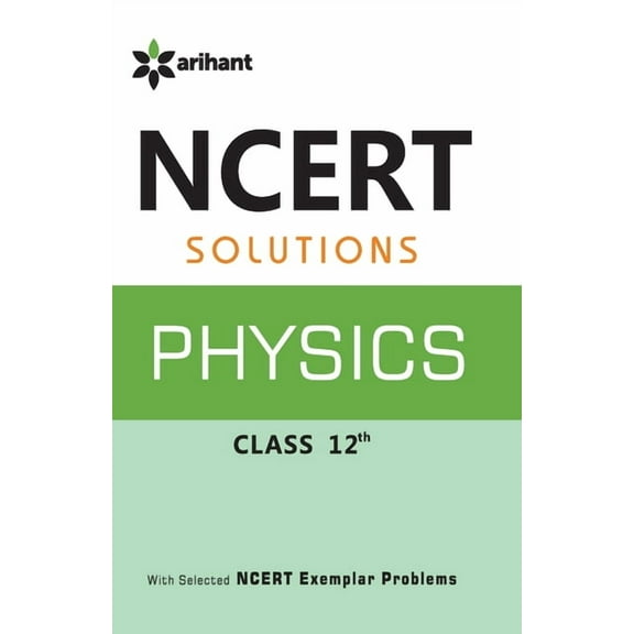 NCERT Solutions Physics 12th, (Paperback)
