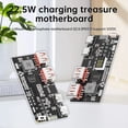 thumbnail image 2 of Full Protocol 22.5W Quick Charging Mobile Power Module QC4.0 Type-C USB Mobile Power Bank Circuit Diy Motherboard A,1 x Power Bank Circuit Board,Black, 2 of 8