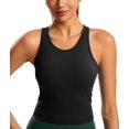 thumbnail image 2 of Camiseta sin mangas JOYSPELS Racerback Yoga Longline con sujetador, 2 of 7
