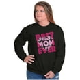 thumbnail image 4 of Cute Best Mom Ever Mother's Day Heart Women Plus Size Crewneck Sweatshirt Brisco Brands 2X, 4 of 5