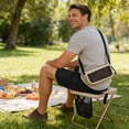 thumbnail image 3 of WUSUOWEI 2PCS Portable Collapsible Stool and Bag,Folding Chair with Storage Pouch,Lightweight and Handy Operation,Convertible Satchel for Hands,Compact Tools for Hiking,Fishing,Camping,Festivals, 3 of 9