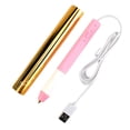 thumbnail image 1 of de bolígrafos de papel de aluminio caliente con cable USB de de papel de aluminio activado por calor para la fabricación de Rosa Soledad juego de bolígrafos, 1 of 6