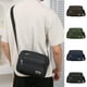 thumbnail image 1 of Bolsa cruzada para hombre en el pecho • Correa ajustable de 14-36" • 26x20x7cm • Múltiples bolsillos • Verde, azul, marrón • Mochila ligera de viaje y deportiva, 1 of 6