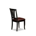thumbnail image 3 of East West Furniture 3 PC Kitchen Table set-Dining Table and 2 Kitchen Chairs, 3 of 5