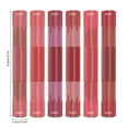 CBGELRT Double Ended Liquid Lipstick Clear Glitter Lip Gloss Waterproof