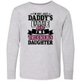 thumbnail image 3 of Inktastic Im Not Just Daddys Little Im a Truckers Daughter Long Sleeve Youth T-Shirt, 3 of 5