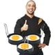 thumbnail image 1 of 3 uds mango de acero inoxidable molde de pastel redondo DIY tortilla anillo + cepillo de aceite MFZFUKR CJWUS-4150, 1 of 7