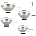 thumbnail image 4 of Insulated Soup Bowls Stainless Steel Double Wall Ramen Bowls for Hot Noodles and Cold Ice Cream and Dessert Metal Serving Bowls Heat Resistant, 4 of 9