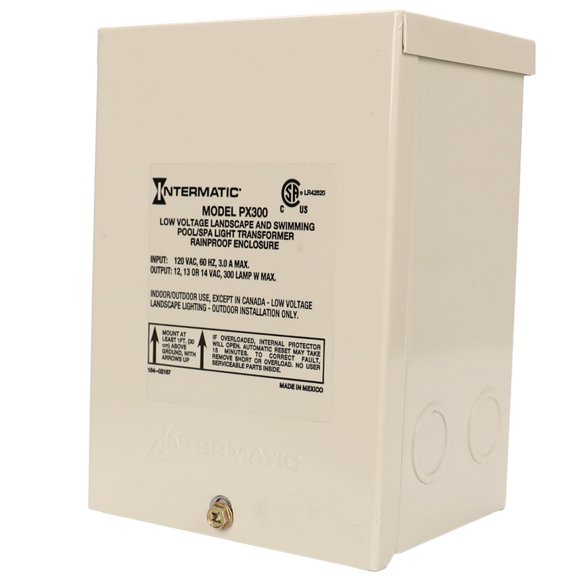 Transformador de luz para piscina Intermatic PX300 300W 12V/13V/14V