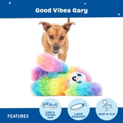 BARK Good Vibes Gary Durable Plush Dog Toy for Active Chewers