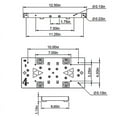 thumbnail image 3 of Gibraltar Mailboxes Black Plastic Mailbox Mounting Board, 3 of 5