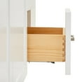 thumbnail image 5 of Ariel Hamlet 61 In. Oval Sink Vanity With 1.5 In. Carrara White Countertop In White, 5 of 11