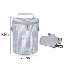 Guanhe Freezable Lunch Cooler Bag, Insulated Lunch Bag Leakproof Lunchbox for School Office Picnic Beach Travel