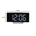 thumbnail image 3 of Clearance Items! Table Clock Large Screen LED Curved Screen Alarm Clock Intelligent Electronic Digital Clock For Bedroom Office Sales Today Clearance!, 3 of 6