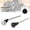 Black, variant on 0710-0153 Oil Dipstick Tank Cap Plug For FXD Dyna 2006-2017 Silver