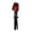 Red, variant on Garden Folding Seat Tripod Chair Foldable 3 Legs Chair for Hiking Camping Fishing Tripod Stool Portable