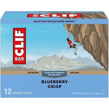 CLIF Bar® Blueberry Crisp Energy Bars 12-2.4 oz.