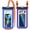 Purple+Blue, variant on Universal Waterproof Phone Pouch with Lanyard,IPX8 Cellphone Dry Bag Waterproof Case Compatible with iPhone 14 13 12 11 Pro Max SE XS XR S10 S9 Note 20/10 Up to 8" -2 Pack,Purple+Blue