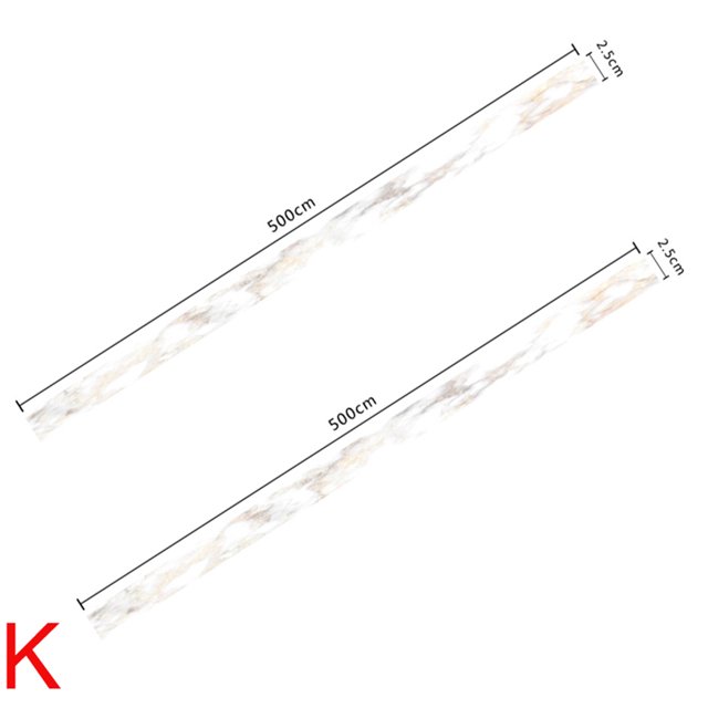 CAROOTU Self Adhesive Wall Seam Line Sticker Waterproof Floor Crevice Line Sticker Decoration Tape