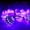 Purple, variant on Solar String Lights Outdoor- 3.5M 10 LED Solar Garden Lights With 8 Modes Waterproof Solar Decorative Light For Patio- Yard- Party- Wedding.