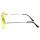 thumbnail image 2 of Mimigo Classic Metal Frame Yellow Night Driving Aviator Sunglasses for safe night driving., 2 of 2