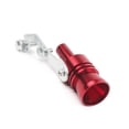 thumbnail image 4 of Xotic Tech Aluminum Turbo Sound Whistle Exhaust Pipe Tailpipe BOV Blow-off Valve Simulator Muffler (XL, Red), 4 of 8