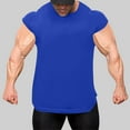 thumbnail image 2 of Compression Tank Top Men Qiggri Men's Vintage Solid Color Casual Fitness Sport Permeability Round Neck Tank, 2 of 8